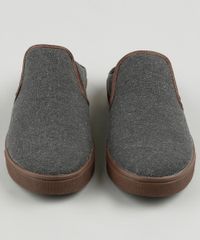 Tenis-Slip-On-Mule-Masculino-Oneself-Cinza-Mescla-Escuro-9924374-Cinza_Mescla_Escuro_5