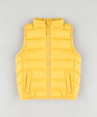 Colete-Infantil-Puffer-com-Bolsos-Amarelo-9344028-Amarelo_1