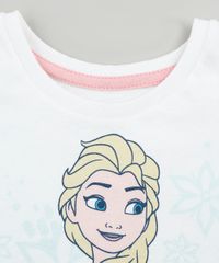 Conjunto-Infantil-Elsa-Frozen-de-Blusa-Manga-Curta-Off-White---Short-em-Moletom-Rosa-Claro-9880799-Rosa_Claro_5