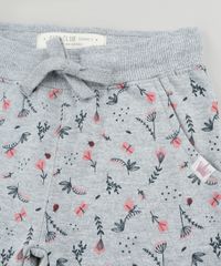Calca-Infantil-Estampada-Floral-em-Moletom-com-Bolsos-Cinza-Mescla-9794858-Cinza_Mescla_4