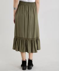 Saia-Midi-com-Renda-Verde-Militar-8635695-Verde_Militar_2