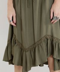 Saia-Midi-com-Renda-Verde-Militar-8635695-Verde_Militar_4