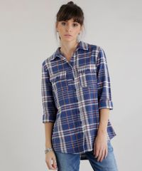 Camisa-Xadrez-Azul-8545045-Azul_1 Camisa-Xadrez-Azul-8545045-Azul_1