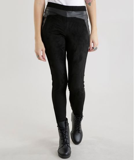 Calca-Skinny-em-Suede-Preta-8556472-Preto_1