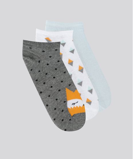 Kit-de-3-Meias-Soquete-Estampadas-Multicor-8635826-Multicor_1