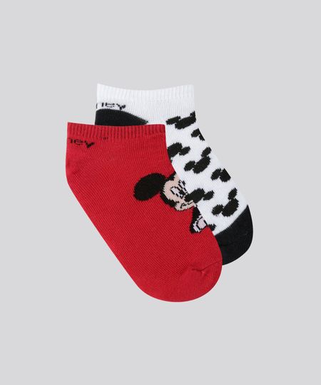 Kit-de-2-Meias-Soquete-Mickey-Multicor-8622991-Multicor_1 Kit-de-2-Meias-Soquete-Mickey-Multicor-8622991-Multicor_1