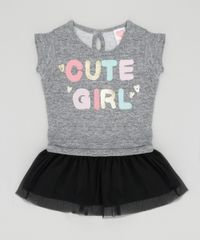 Vestido--Cute-Girl--com-Tule-Cinza-Mescla-8568286-Cinza_Mescla_1