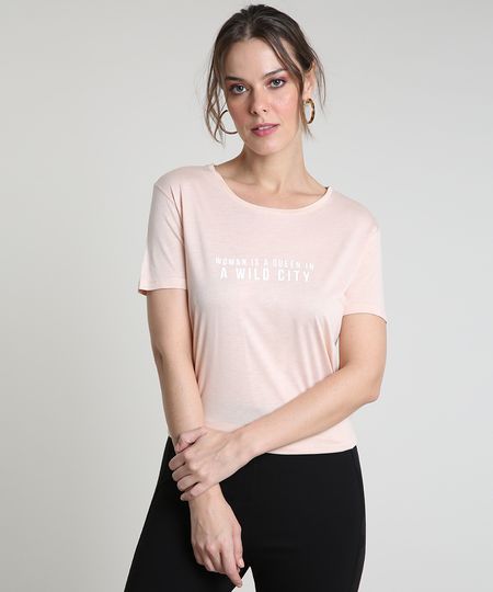 Blusa-Feminina--Wild-City--Manga-Curta-Decote-Redondo-Rose-9863001-Rose_1 Blusa-Feminina--Wild-City--Manga-Curta-Decote-Redondo-Rose-9863001-Rose_1