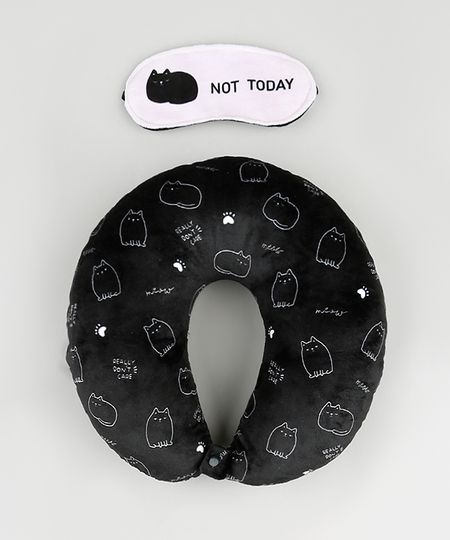 Kit-de-Apoio-de-Pescoco-Estampado-de-Gatinho---Tapa-Olho--Not-Today--Preto-9899815-Preto_1 Kit-de-Apoio-de-Pescoco-Estampado-de-Gatinho---Tapa-Olho--Not-Today--Preto-9899815-Preto_1