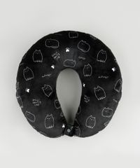 Kit-de-Apoio-de-Pescoco-Estampado-de-Gatinho---Tapa-Olho--Not-Today--Preto-9899815-Preto_3