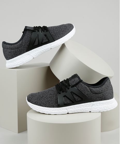 Tenis-Masculino-Actvitta-Knit-Running-com-Cadarco-Cinza-Mescla-Escuro-9917067-Cinza_Mescla_Escuro_1