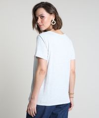 Blusa-Feminina--Amour--Animal-Print-Onca-Manga-Curta-Decote-Redondo-Cinza-Mescla-Claro-9906928-Cinza_Mescla_Claro_2