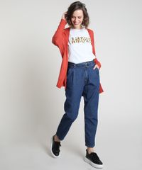 Blusa-Feminina--Amour--Animal-Print-Onca-Manga-Curta-Decote-Redondo-Cinza-Mescla-Claro-9906928-Cinza_Mescla_Claro_3
