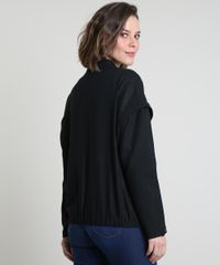 Jaqueta-Bomber-Feminina-em-Linho-com-Bolsos-Preta-9811222-Preto_2