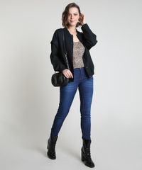 Jaqueta-Bomber-Feminina-em-Linho-com-Bolsos-Preta-9811222-Preto_3