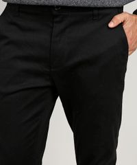 Calca-de-Sarja-Masculina-Slim-Chino-Preta-8554815-Preto_2
