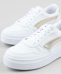 Tenis-Feminino-Oneself-com-Recorte-Metalizado-Branco-9926533-Branco_3