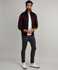 Jaqueta-Masculina-Slim-com-Recortes-e-Bolsos-Gola-Alta-Vinho-9782699-Vinho_3