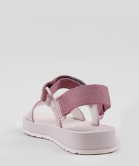 Papete-Feminina-Zaxy-Way-Transparente-com-Velcro-Rose-9941626-Rose_4