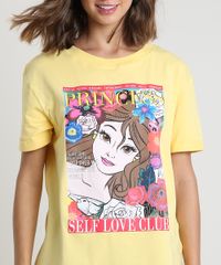 Blusa-Feminina-Bela-Manga-Curta-Decote-Redondo-Amarela-9897593-Amarelo_4