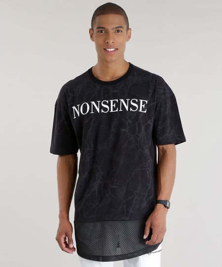 Camiseta-Longa--Nonsense--Preta-8603978-Preto_1 Camiseta-Longa--Nonsense--Preta-8603978-Preto_1
