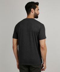Camiseta-Masculina-Basica-Manga-Curta-Gola-V-Cinza-Mescla-Escuro-8472842-Cinza_Mescla_Escuro_2