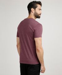 Camiseta-Masculina-Slim--I-Don-t-Care--Manga-Curta-Gola-Careca-Vinho-9926188-Vinho_2