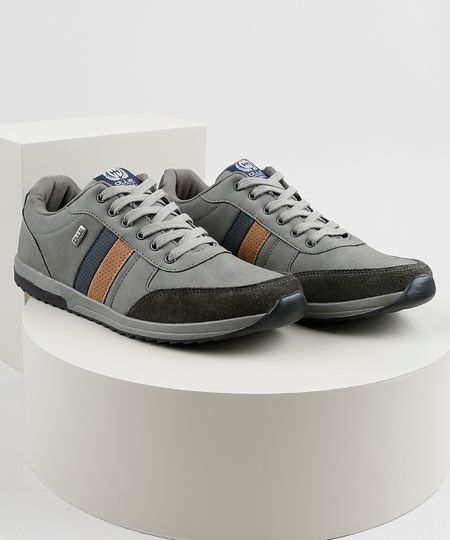 Sapatenis-Masculino-Ollie-com-Recortes-Chumbo-9904661-Chumbo_1 Sapatenis-Masculino-Ollie-com-Recortes-Chumbo-9904661-Chumbo_1