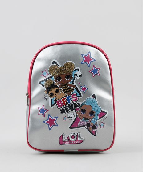 Mochila-Infantil-LOL-Surprise-Metalizada-Prateada-9939107-Prateada_1