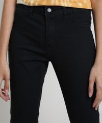 Calca-Jeans-Feminina-Cigarrete-Cintura-Alta-Preta-9042824-Preto_4