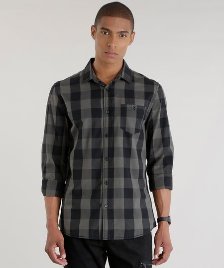 Camisa-Xadrez-Chumbo-8448837-Chumbo_1 Camisa-Xadrez-Chumbo-8448837-Chumbo_1
