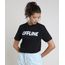 Blusa-Feminina--Offline--Manga-Curta-Decote-Redondo-Preta-9912933-Preto_1