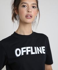 Blusa-Feminina--Offline--Manga-Curta-Decote-Redondo-Preta-9912933-Preto_4