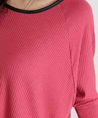 Blusa-Canelada-Ampla-Rosa-Escuro-8651690-Rosa_Escuro_4 Blusa-Canelada-Ampla-Rosa-Escuro-8651690-Rosa_Escuro_4