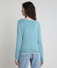 Sueter-Feminino-Basico-em-Trico-Decote-Redondo-Verde-Agua-9325451-Verde_Agua_2