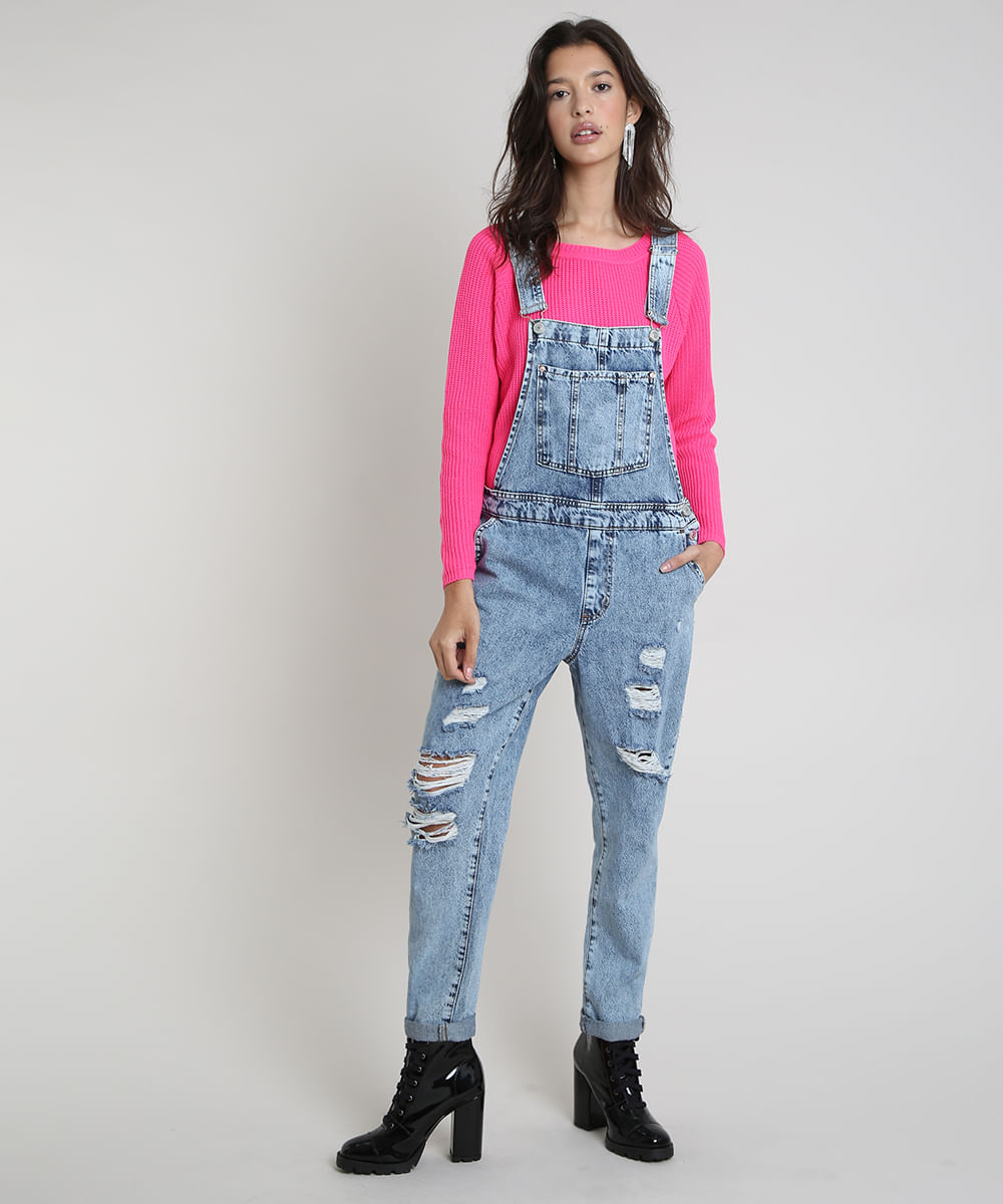 Macacao-Jeans-Feminino-Relaxed-Destroyed-Azul-Claro-9862474-Azul_Claro_1