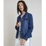 Jaqueta-Jeans-Feminina-com-Bolsos-Azul-Escuro-9859544-Azul_Escuro_1
