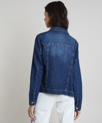 Jaqueta-Jeans-Feminina-com-Bolsos-Azul-Escuro-9859544-Azul_Escuro_2