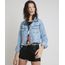 Jaqueta-Jeans-Feminina-Cropped-com-Barra-Desfiada--Azul-Claro-9885746-Azul_Claro_1