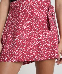 Short-Saia-Feminino-Estampado-Floral-com-Recorte-Vermelho-9901522-Vermelho_4