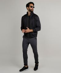 Jaqueta-Masculina-Slim-com-Recortes-e-Bolsos-Gola-Alta-Chumbo-9782699-Chumbo_3