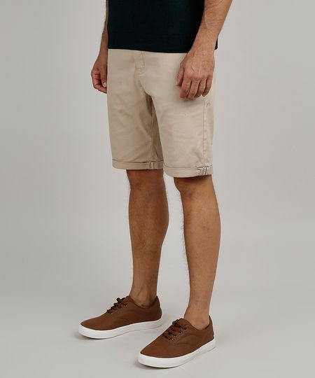 Bermuda-Masculina-Slim-Chino-Bege-9907467-Bege_1