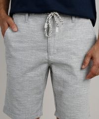 Bermuda-Masculina-Reta-com-Cordao-Cinza-Mescla-Claro-9884251-Cinza_Mescla_Claro_2