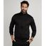 Jaqueta-Masculina-Slim-com-Recortes-e-Bolsos-Gola-Alta-Preta-9782699-Preto_1