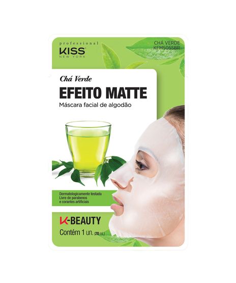 Kiss-NY-Professional-Mascara-Facial-de-Algodao----Cha-Verde-unico-9501005-Unico_1