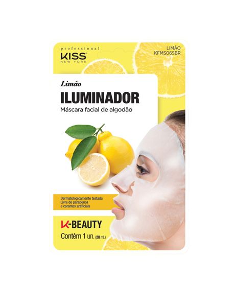 Kiss-NY-Professional-Mascara-Facial-de-Algodao----Limao-unico-9501013-Unico_1