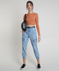 Blusa-Feminina-Cropped-Canelada-com-Vazados-Manga-Longa-Decote-Redondo-Marrom-Claro-9894518-Marrom_Claro_3