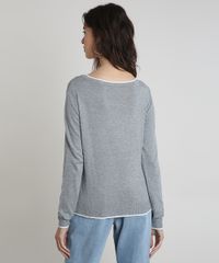 Sueter-Feminino-Basico-em-Trico-Decote-Redondo-Cinza-Mescla-Claro-9325451-Cinza_Mescla_Claro_2