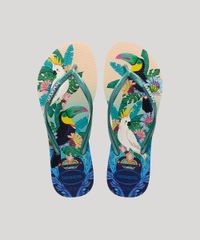 Chinelo-Feminino-Havaianas-Slim-Tropical-Estampado-de-Bichos-Bege-Claro-9917874-Bege_Claro_1