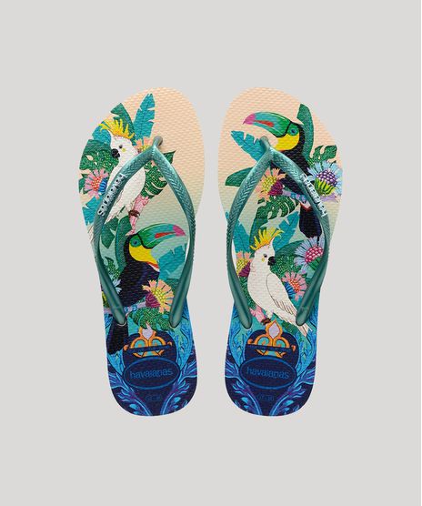 Chinelo-Feminino-Havaianas-Slim-Tropical-Estampado-de-Bichos-Bege-Claro-9917874-Bege_Claro_1